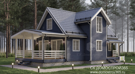 Каркасный дом «Коломна»